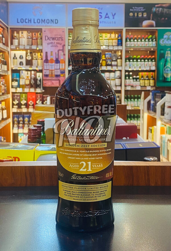 Ballantine’s 21 Years Old Golden Zest Edition (70cl) - Image 2