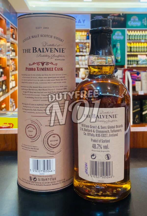 Balvenie 18 Year Old Pedro Ximénez Cask (70cl) - Image 2