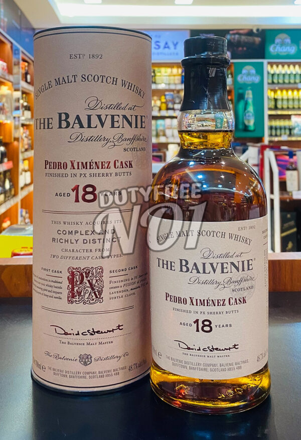 Balvenie 18 Year Old Pedro Ximénez Cask (70cl)