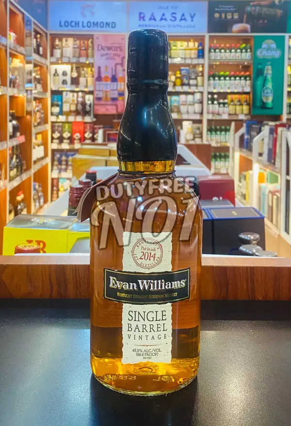 Evan Williams Single Barrel 2014