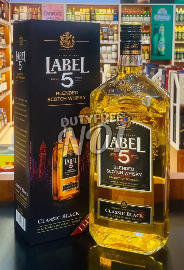 Label 5 Classic Black (1L)